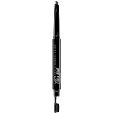 NYX Professional Makeup Fill & Fluff Eyebrow Pomade Pencil Creion pentru sprâncene - Brunet 0,2 g