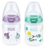 PP bottle with silicone teat, 0-6 months, 150 ml, Nuk