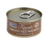 Fish4Cats Hrană conservată pentru pisici Finest sardine with mackerel 70 g