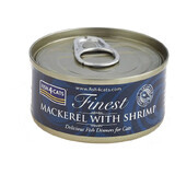 Fish4Cats Hrană conservată pentru pisici Finest macrou cu creveți 70 g