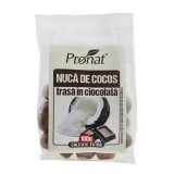 Bilute de cocos invelite in ciocolata de lapte, 100 gr, Pronat