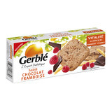 Biscuiti cu ciocolata si zmeura Gerble, 140 g, Nutrition & Sante