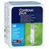 Contour PLUS Diagnostische Strips 50 stuks