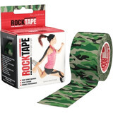 RockTape Design kinesiologische tape, groen gemaskeerd 5 m