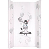 Nou Baby Schimbarea mat Zebra alb 50x70cm