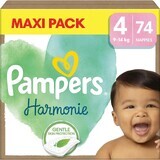 Pampers Harmonie Baby maat 4, 74 stuks