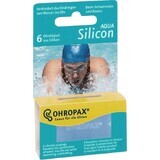 Ohropax Silicon Aqua Ear Inserts in a box of 6 pcs