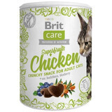 Brit Care superfruits snack para gatos pollo 100 g