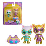 Set de joaca cu 2 figurine si accesorii, +3 ani, Diverse Modele, SuperKitties