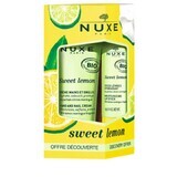 Set Crema mani + Stick labbra al limone dolce, 30 ml + 4 g, Nuxe