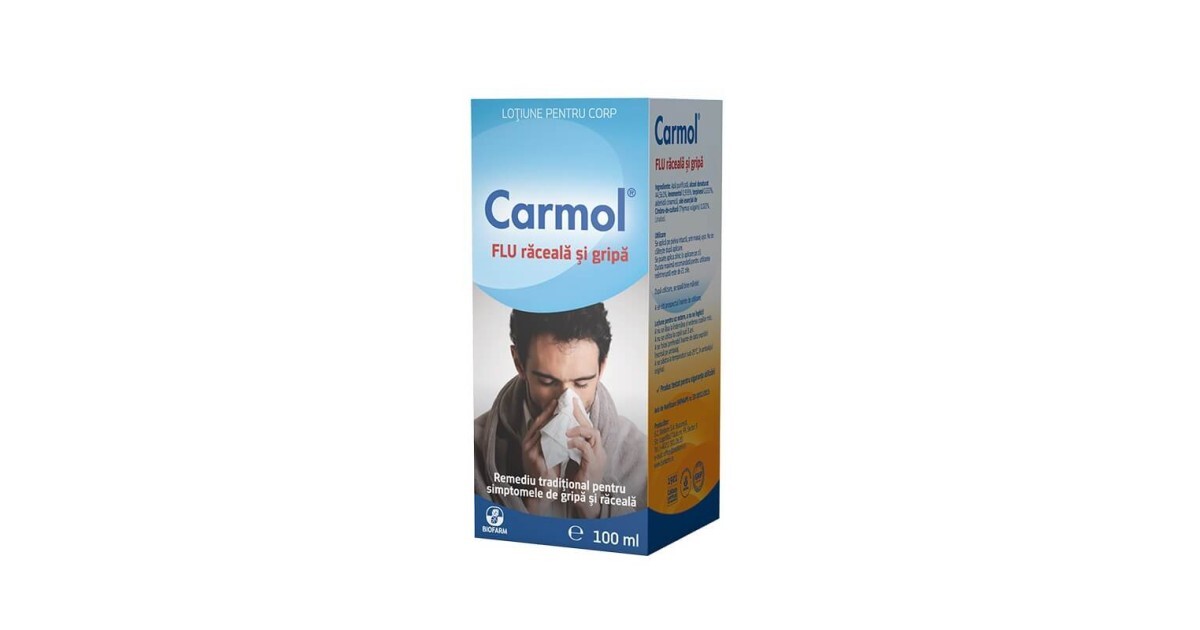 Carmol – pret in farmacii, prospect, cumpara in Romania