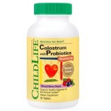 Colostrum cu Probiotice, 90 tbl, ChildLife Essentials