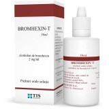 Bromhexin-T 2 mg/ml picături orale, 50 ml, Tis Farmaceutic