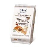 Croissant cu ciocolata si alune, 6x 45 g, Dais