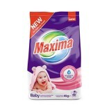 Detergent pudra pentru rufe Baby, 4 kg, Sano Maxima
