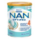 Formula de lapte Nan 4 Optipro Premium, +2 ani, 400 g, Nestle