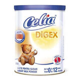 Formulă de lapte pentru sugari, Digex, +0 luni, 400g, Celia