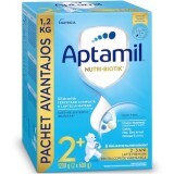 Formulă de lapte praf Aptamil Junior 2+, 1200 gr, 24-36 luni, Nutricia