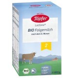 Formula de lapte praf Bio 2, +6 luni, 600 gr, Topfer