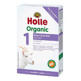 Formulă de lapte praf de capră Organic 1, +0 luni, 400 g, Holle Baby Food