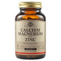 Calciu Magneziu Plus Zinc, 100 tablete, Solgar