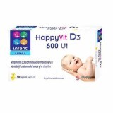 Happy Vit D3 600 UI, 30 cps, Infant Uno