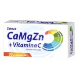CaMgZn + Vitamina C, 50 comprimate, Zdrovit