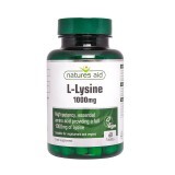 L-Lysine, 1000 mg, 60 tablete, Natures Aid