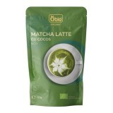 Matcha Latte cu cocos Bio, 125g, Obio