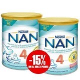 Oferta Pachet 2 X NAN 4, 400 g, Nestle