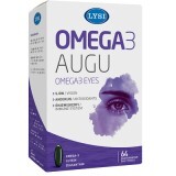 Omega 3 Ochi sănătoși, 64 capsule, 390109501, Lysi