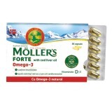 Omega 3, 30 cps, Moller's Forte