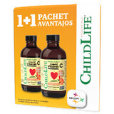 Pachet vitamina C  mg, 118 ml, Childlife Essentials