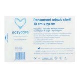 Pansament adeziv steril cu tampon absorbant, 10x20 cm, EasyCare