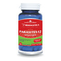 Parasites 12 Detox Forte, 60 capsule, Herbagetica