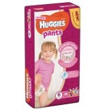Scutece Pants nr. 6 Girl, 16-22 kg, 36 bucăți, Huggies