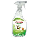 Spray Bio pentru spalarea fructelor si legumelor, 650 ml, Friendly Organic