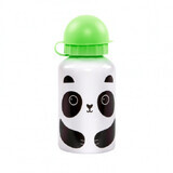 Sticla din aluminiu cu capac Aiko Panda, 330 ml, Sass&Belle
