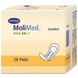 Tampoane pentru incontinență ușoară, MoliMed Comfort Mini, 28 bucăți, Hartmann