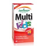 Vitamine si minerale pentru copii Multi Kids, 60 comprimate masticabile, Jamieson