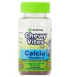 Vitamine tip jeleuri masticabile Calciu si Vitamina D, 30 buc, Chewy Vites