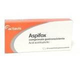 Aspifox 100 mg, 30 comprimate gastrorezistente, Actavis