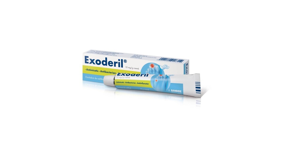 Exoderil – pret in farmacii, prospect, cumpara in Romania