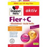 Fier + Vitamina C + Acid Folic Aktiv, 30 comprimate, Doppelherz