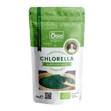 Chlorella pulbere ecologică, 125 g, Obio