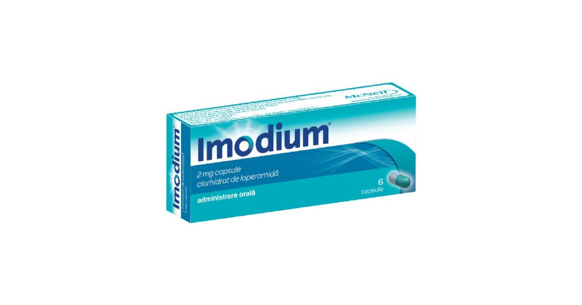 Imodium – pret in farmacii, prospect, cumpara in Romania