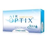 Lentile de contact -2.50 Air Optix Aqua, 6 bucati, Alcon