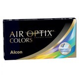 Lentile de contact -2.50 Nuanta Green Air Optix Colors, 2 bucati, Alcon