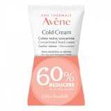 Pachet Crema de maini concentrata Cold Cream, 50 ml + 50 ml, Avene
