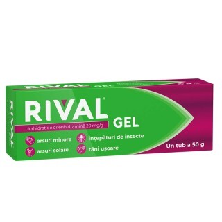 Rival gel 20 mg/g, 50g, Fiterman
